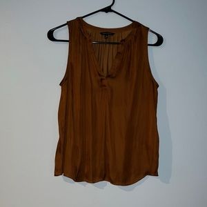 Brown tank top